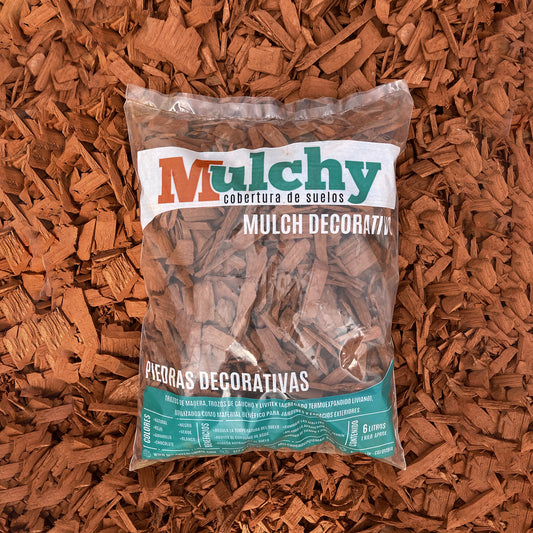 Mulch Chocolate 1 Kg Tapete Orgánico Decorativo.