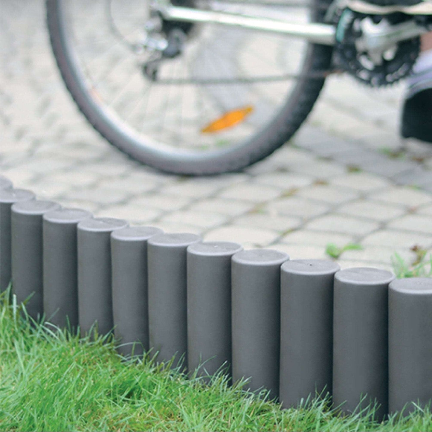 Borde Plastico Para Jardin 2.7 metros Vista Ambiente 2 | Jardineria.io