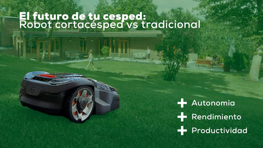 El futuro de tu césped: Robot cortacésped vs tradicional - Jardineria.io