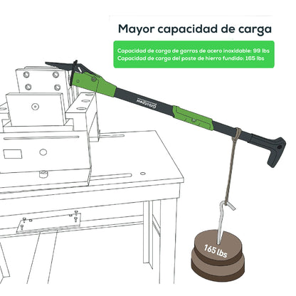 Herramienta extractor de malezas de diente de león