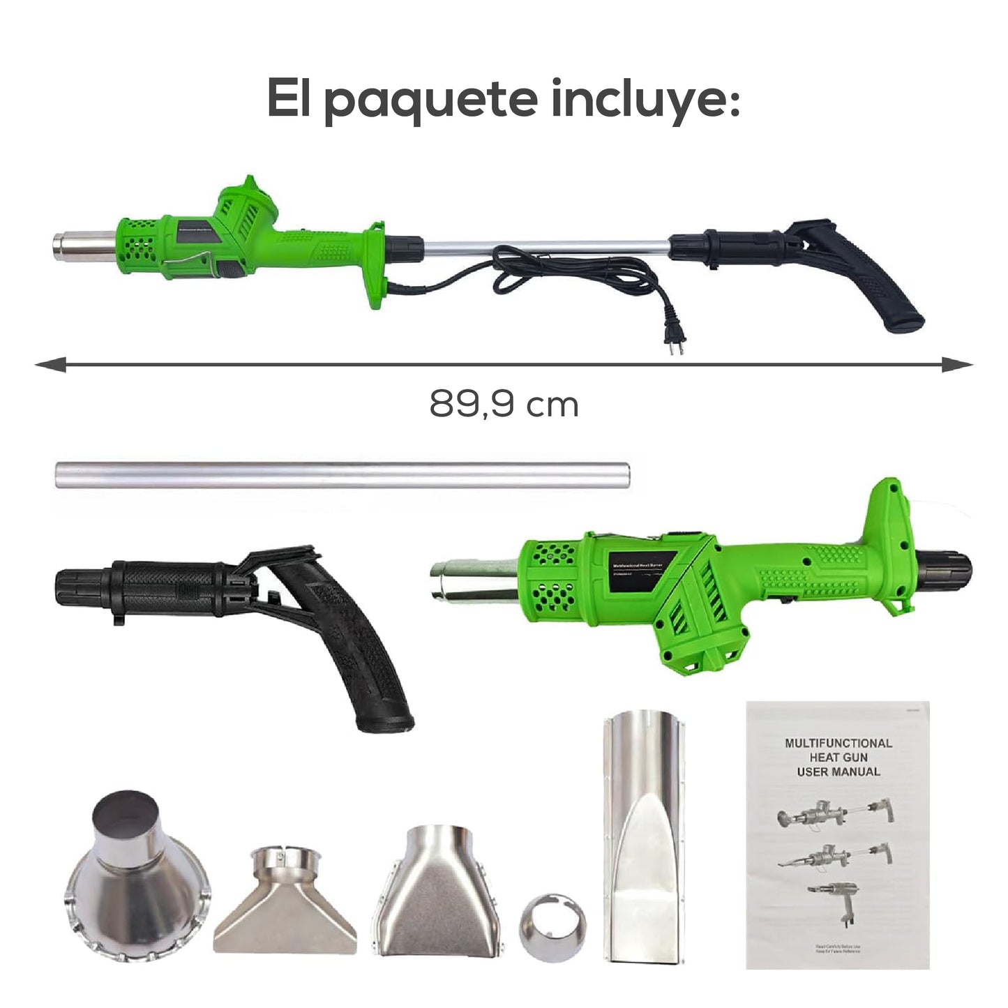 Varita eléctrica quemador de malezas