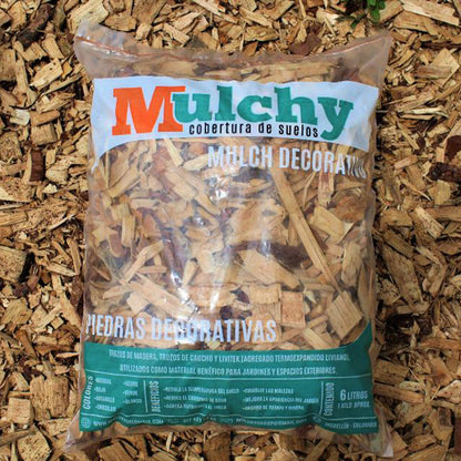Mulch Natural 1 Kg Tapete Orgánico Decorativo.