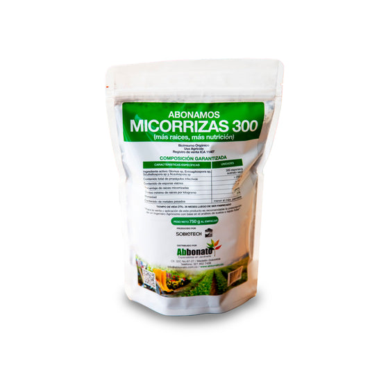 Fertilizante Micorrizas 300 x 750g