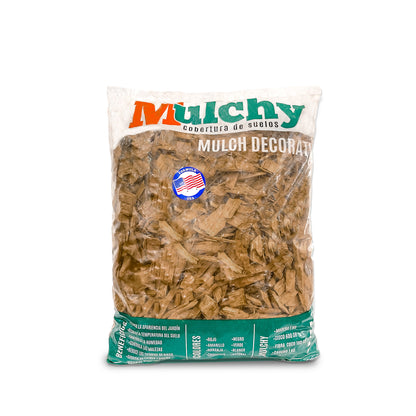 Mulch Natural 10 Kg Tapete Orgánico Decorativo.